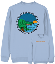 Load image into Gallery viewer, Sky Blue Emerald Isle Apparel Sweatshirt
