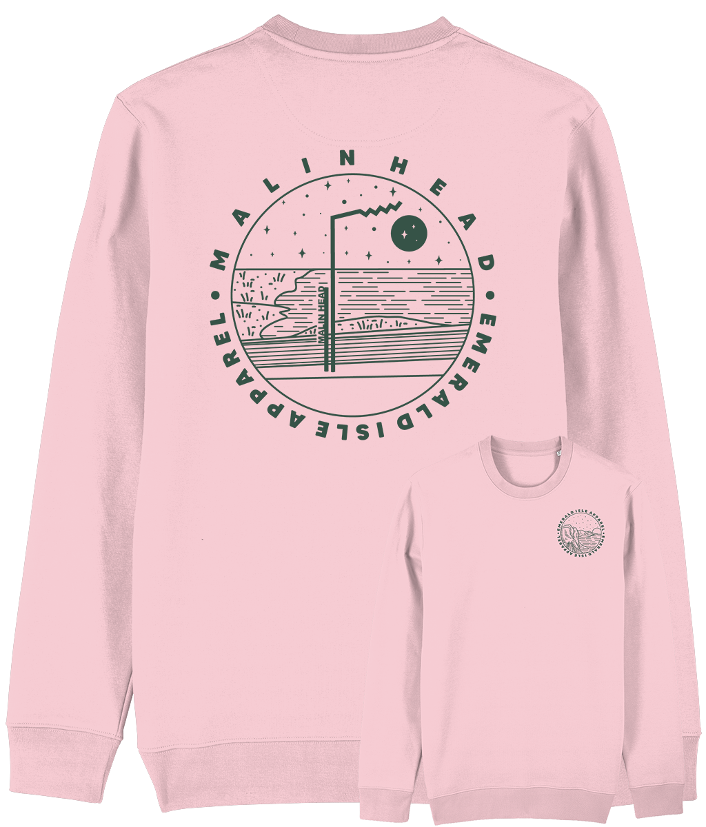 Pink Malin Head Sweatshirt