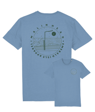 Load image into Gallery viewer, Heather Blue Malin Head Unisex T-Shirt
