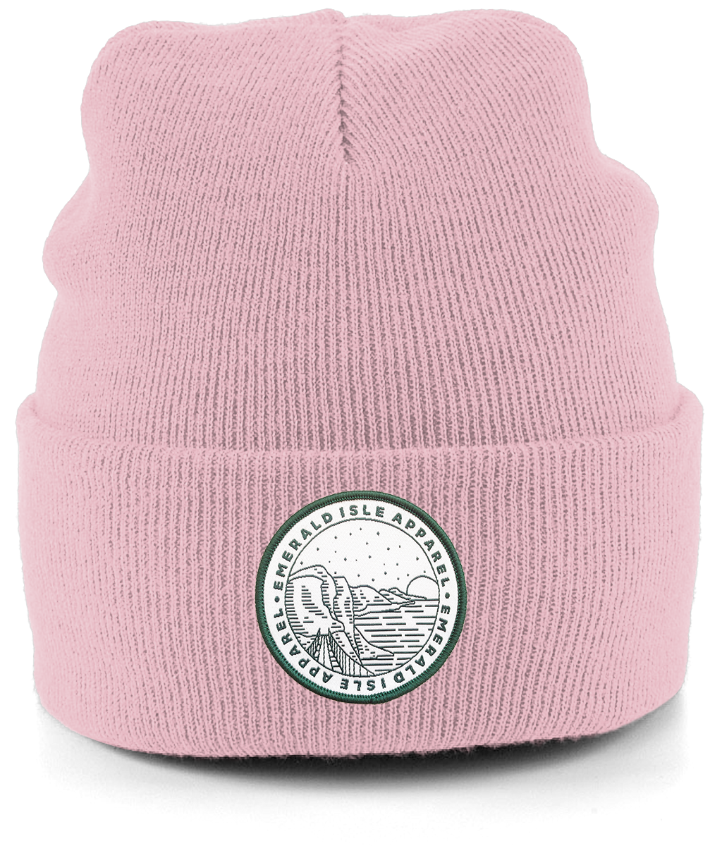 Dusty Pink Emerald Isle Apparel Beanie