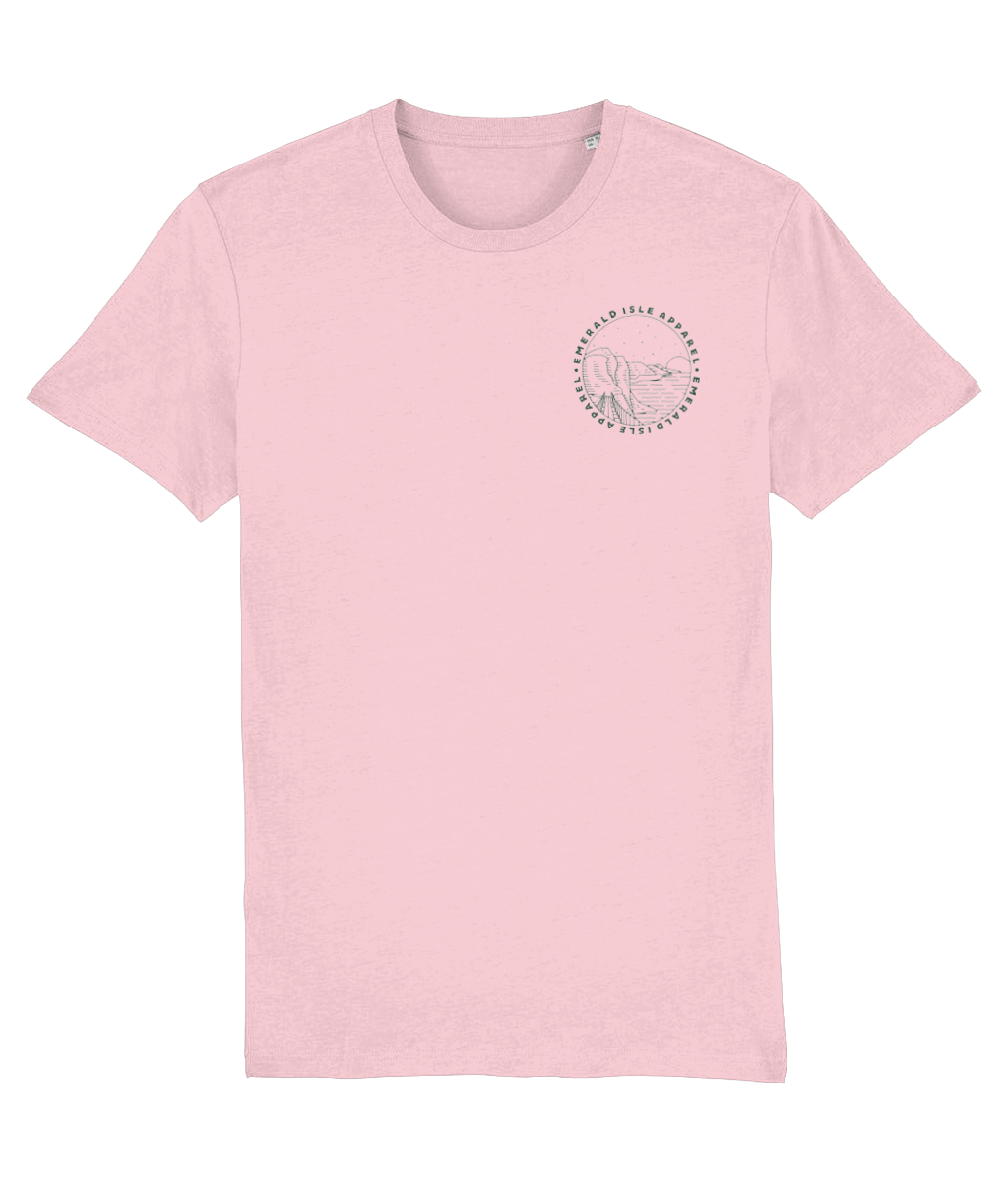 Cotton Pink Malin Head Unisex T-Shirt