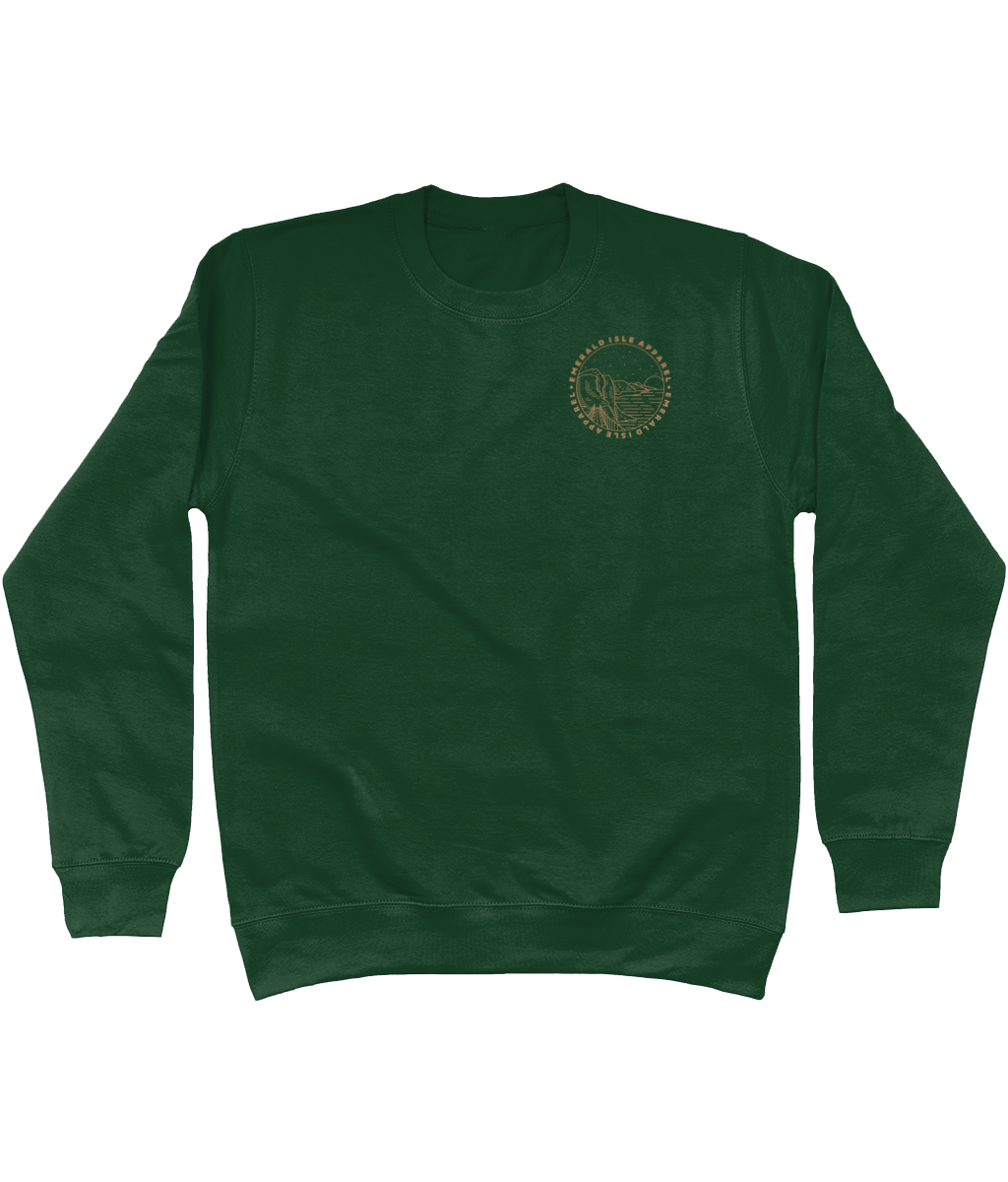 Forest Emerald Isle Apparel Logo Sweatshirt