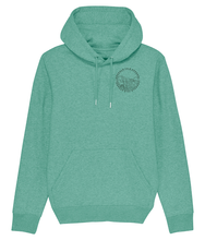 Load image into Gallery viewer, Heather Green Mussenden Temple Pullover Pouch Hoodie
