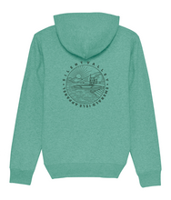 Load image into Gallery viewer, Heather Green Silent Valley Pullover Pouch Hoodie
